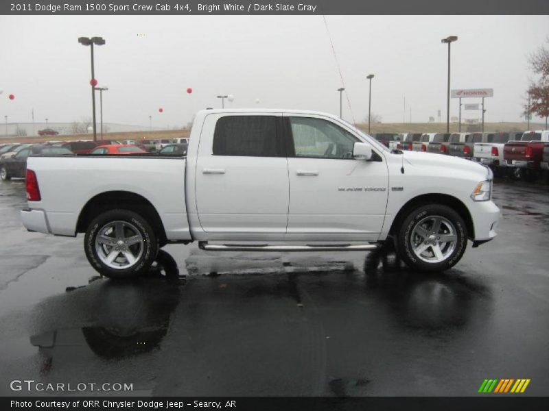 Bright White / Dark Slate Gray 2011 Dodge Ram 1500 Sport Crew Cab 4x4