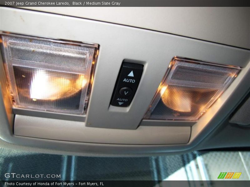 Black / Medium Slate Gray 2007 Jeep Grand Cherokee Laredo