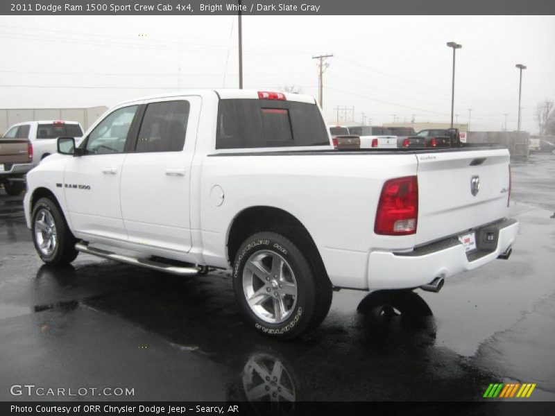 Bright White / Dark Slate Gray 2011 Dodge Ram 1500 Sport Crew Cab 4x4