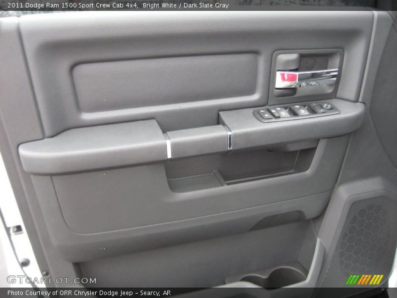 Bright White / Dark Slate Gray 2011 Dodge Ram 1500 Sport Crew Cab 4x4
