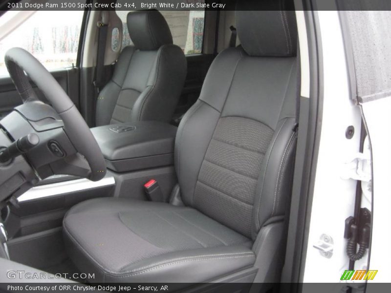 Bright White / Dark Slate Gray 2011 Dodge Ram 1500 Sport Crew Cab 4x4