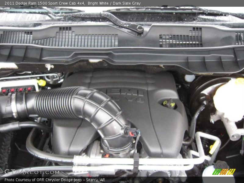 Bright White / Dark Slate Gray 2011 Dodge Ram 1500 Sport Crew Cab 4x4
