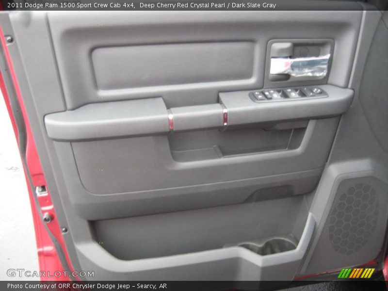 Deep Cherry Red Crystal Pearl / Dark Slate Gray 2011 Dodge Ram 1500 Sport Crew Cab 4x4
