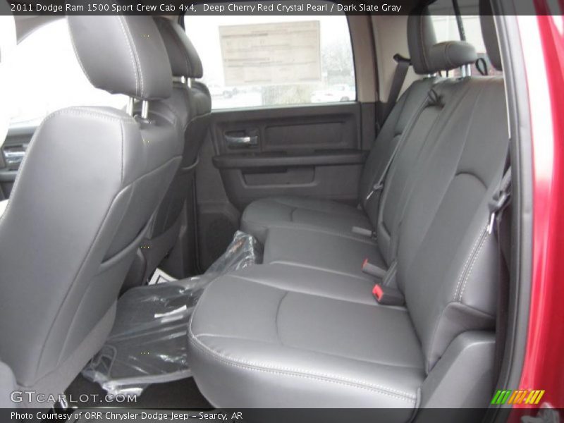 Deep Cherry Red Crystal Pearl / Dark Slate Gray 2011 Dodge Ram 1500 Sport Crew Cab 4x4