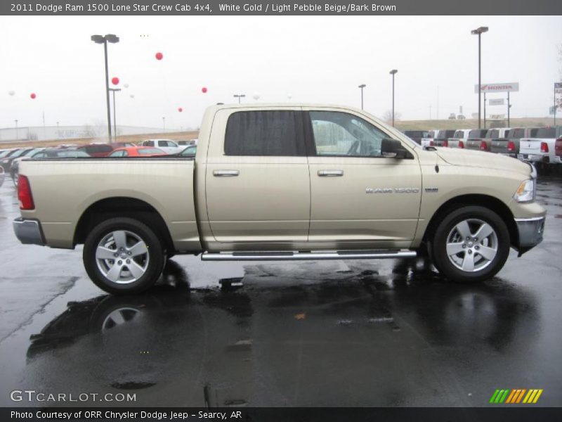  2011 Ram 1500 Lone Star Crew Cab 4x4 White Gold