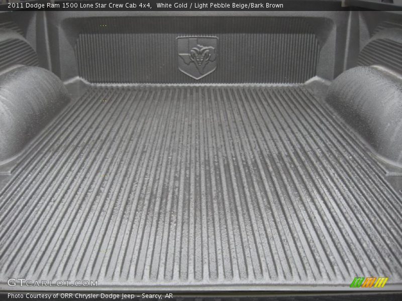 White Gold / Light Pebble Beige/Bark Brown 2011 Dodge Ram 1500 Lone Star Crew Cab 4x4