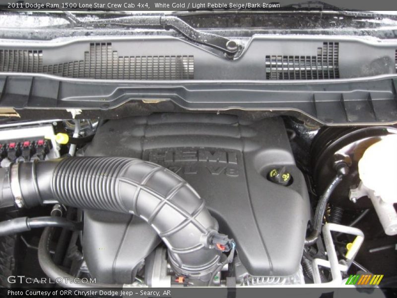  2011 Ram 1500 Lone Star Crew Cab 4x4 Engine - 5.7 Liter HEMI OHV 16-Valve VVT MDS V8