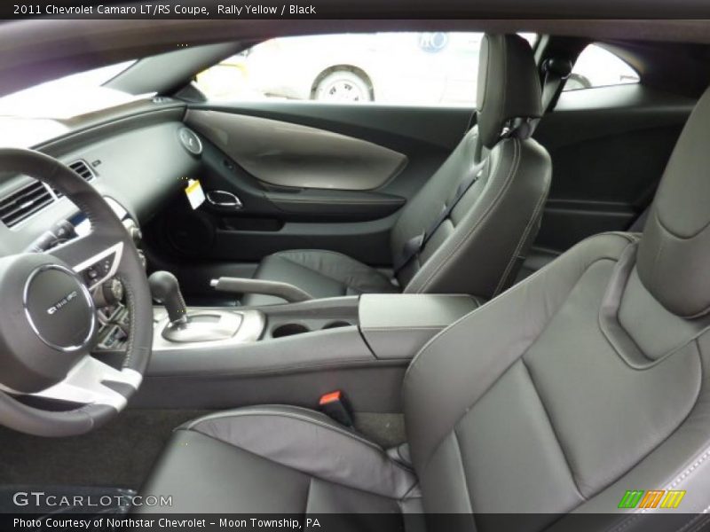 Rally Yellow / Black 2011 Chevrolet Camaro LT/RS Coupe