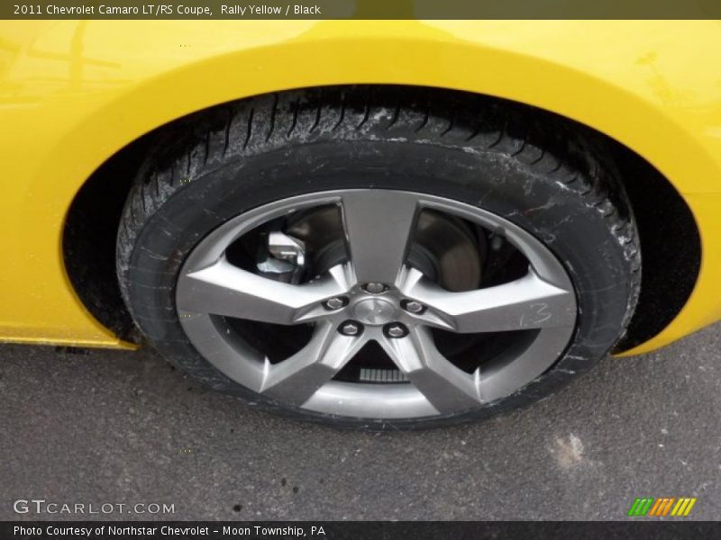 Rally Yellow / Black 2011 Chevrolet Camaro LT/RS Coupe