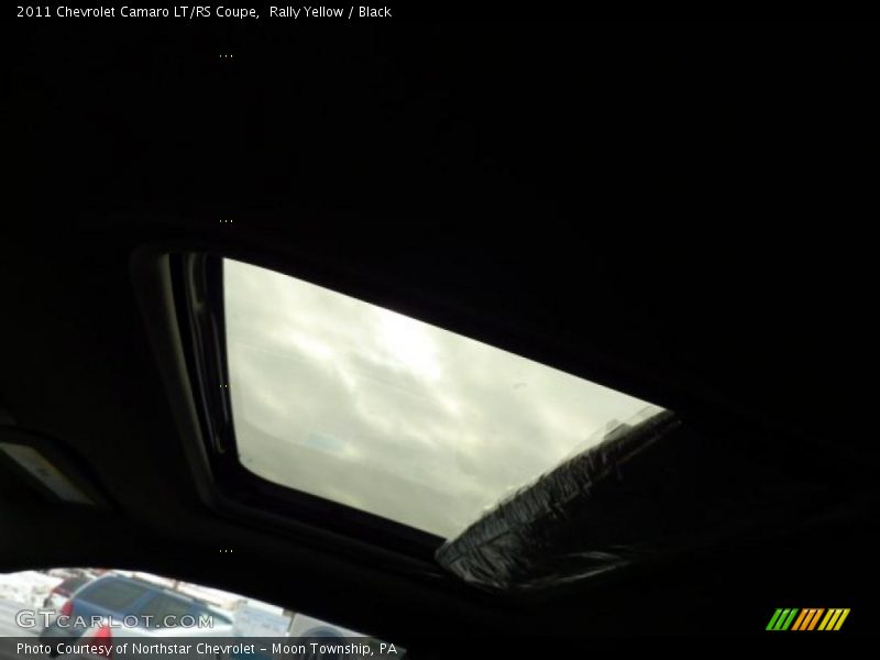 Rally Yellow / Black 2011 Chevrolet Camaro LT/RS Coupe