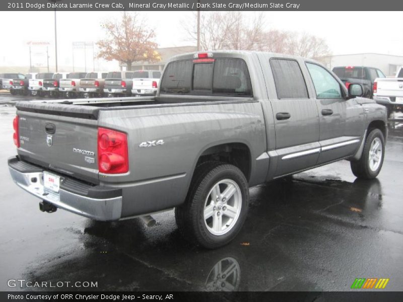 2011 Dakota Laramie Crew Cab Mineral Gray Metallic