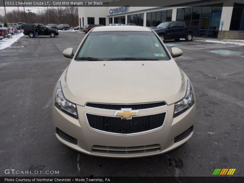 Gold Mist Metallic / Jet Black 2011 Chevrolet Cruze LT