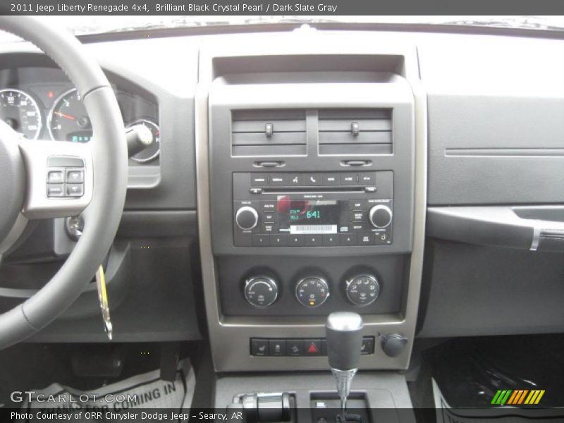 Brilliant Black Crystal Pearl / Dark Slate Gray 2011 Jeep Liberty Renegade 4x4