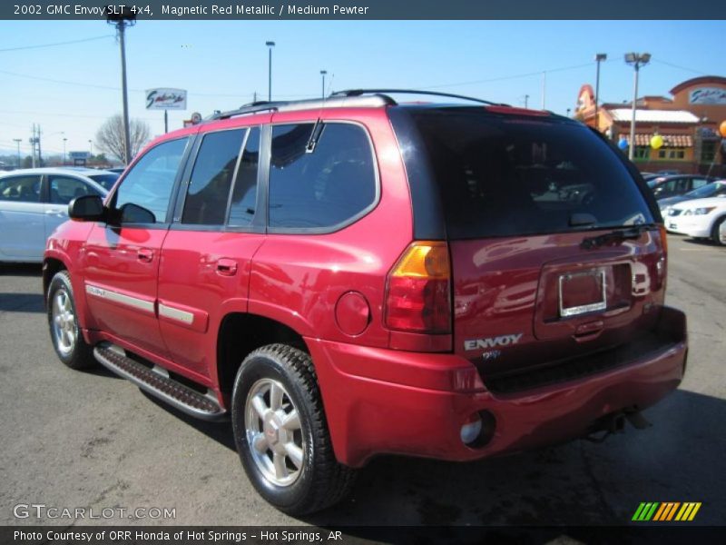 Magnetic Red Metallic / Medium Pewter 2002 GMC Envoy SLT 4x4