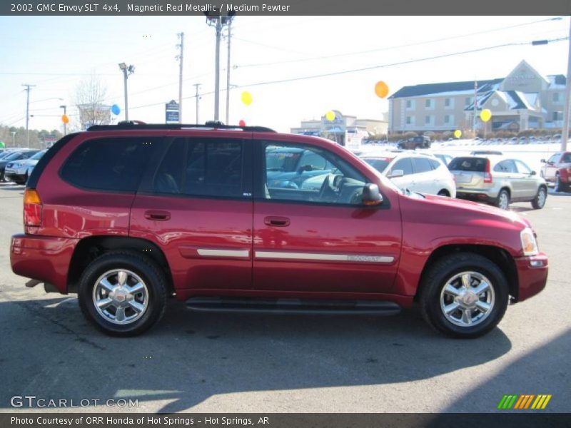 Magnetic Red Metallic / Medium Pewter 2002 GMC Envoy SLT 4x4