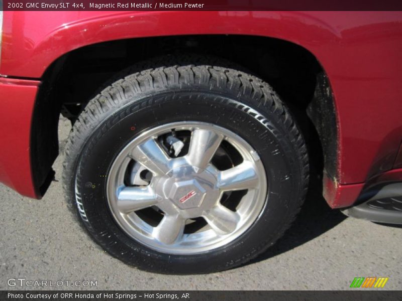 Magnetic Red Metallic / Medium Pewter 2002 GMC Envoy SLT 4x4