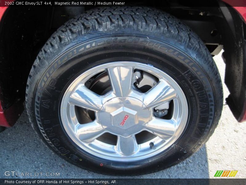 Magnetic Red Metallic / Medium Pewter 2002 GMC Envoy SLT 4x4