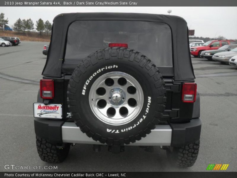 Black / Dark Slate Gray/Medium Slate Gray 2010 Jeep Wrangler Sahara 4x4