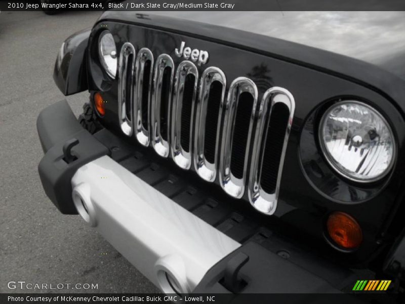 Black / Dark Slate Gray/Medium Slate Gray 2010 Jeep Wrangler Sahara 4x4