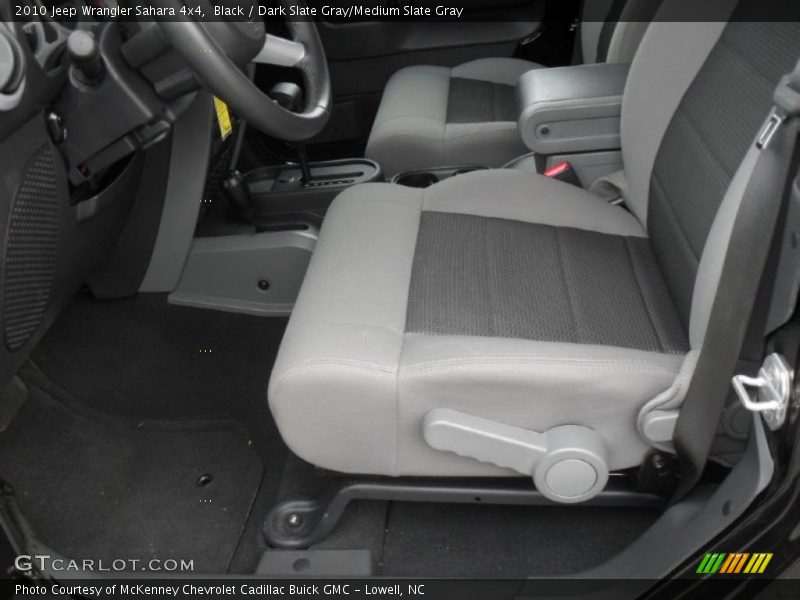 Black / Dark Slate Gray/Medium Slate Gray 2010 Jeep Wrangler Sahara 4x4