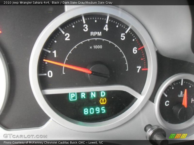 Black / Dark Slate Gray/Medium Slate Gray 2010 Jeep Wrangler Sahara 4x4