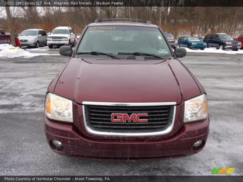 Magnetic Red Metallic / Medium Pewter 2002 GMC Envoy SLT 4x4
