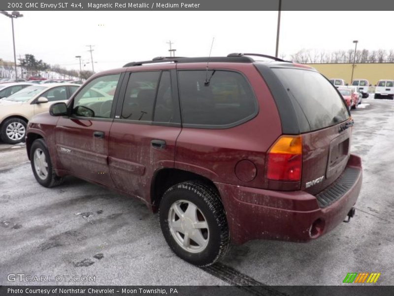 Magnetic Red Metallic / Medium Pewter 2002 GMC Envoy SLT 4x4