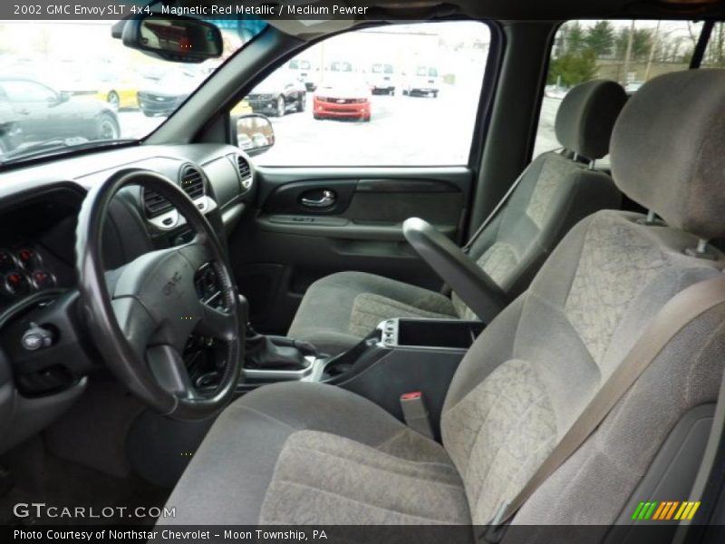 Magnetic Red Metallic / Medium Pewter 2002 GMC Envoy SLT 4x4