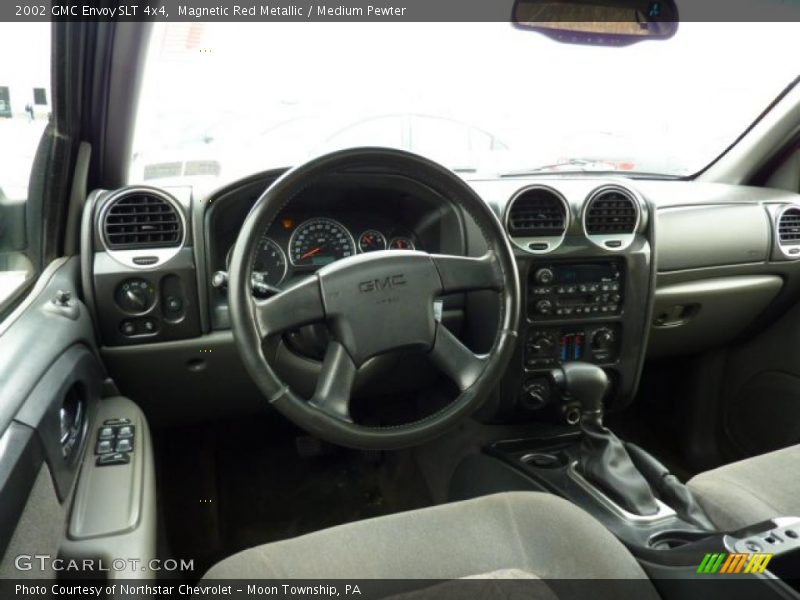 Magnetic Red Metallic / Medium Pewter 2002 GMC Envoy SLT 4x4