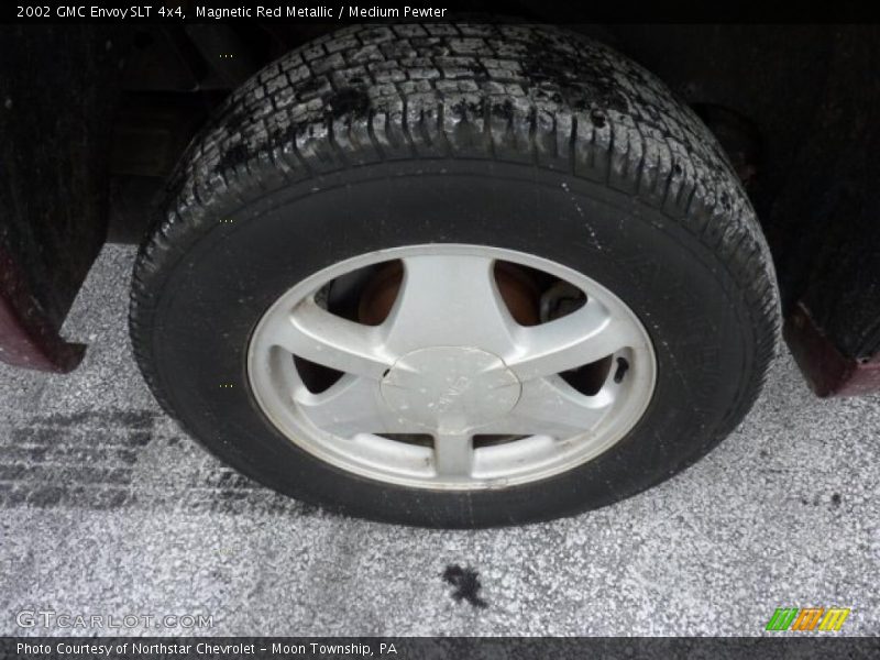 Magnetic Red Metallic / Medium Pewter 2002 GMC Envoy SLT 4x4