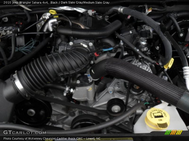 Black / Dark Slate Gray/Medium Slate Gray 2010 Jeep Wrangler Sahara 4x4