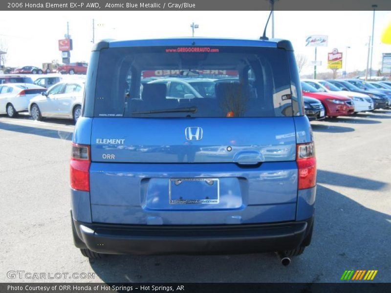 Atomic Blue Metallic / Gray/Blue 2006 Honda Element EX-P AWD