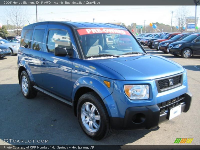 Atomic Blue Metallic / Gray/Blue 2006 Honda Element EX-P AWD