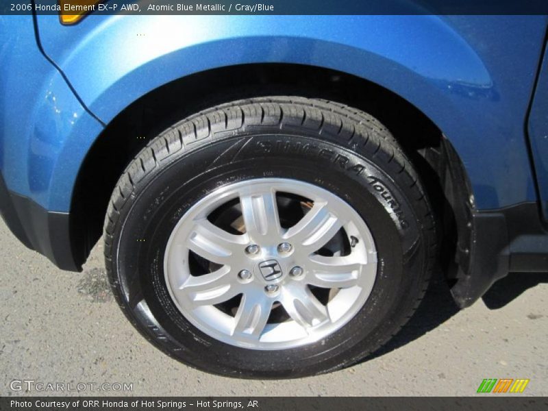 Atomic Blue Metallic / Gray/Blue 2006 Honda Element EX-P AWD