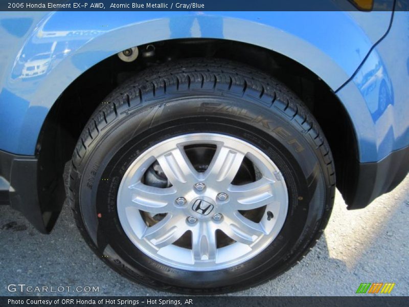 Atomic Blue Metallic / Gray/Blue 2006 Honda Element EX-P AWD