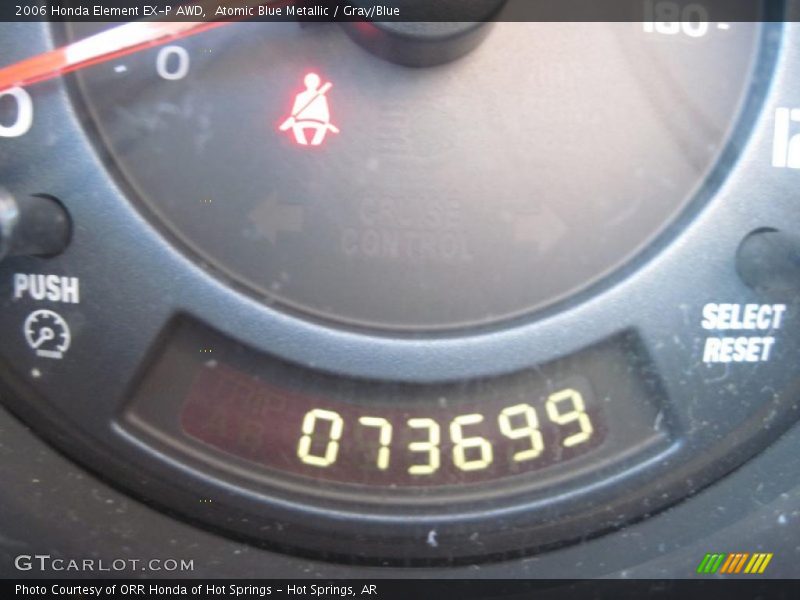 Atomic Blue Metallic / Gray/Blue 2006 Honda Element EX-P AWD