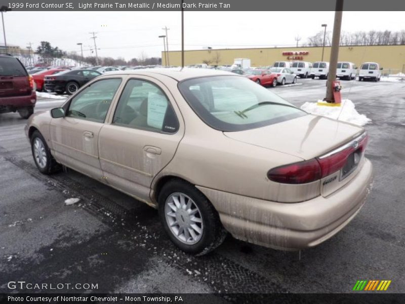 Light Prairie Tan Metallic / Medium Dark Prairie Tan 1999 Ford Contour SE