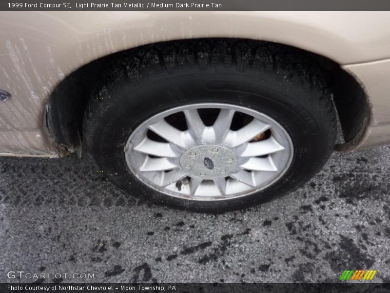Light Prairie Tan Metallic / Medium Dark Prairie Tan 1999 Ford Contour SE