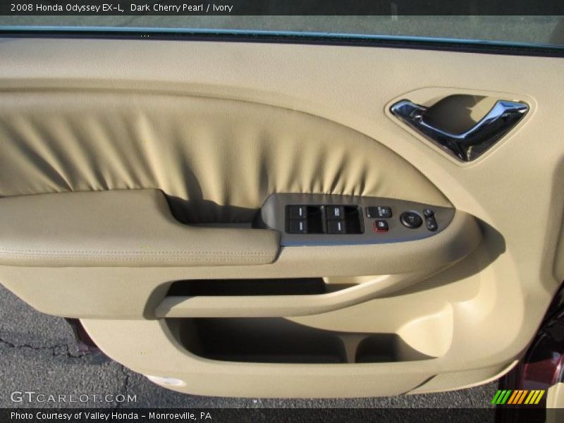 Dark Cherry Pearl / Ivory 2008 Honda Odyssey EX-L