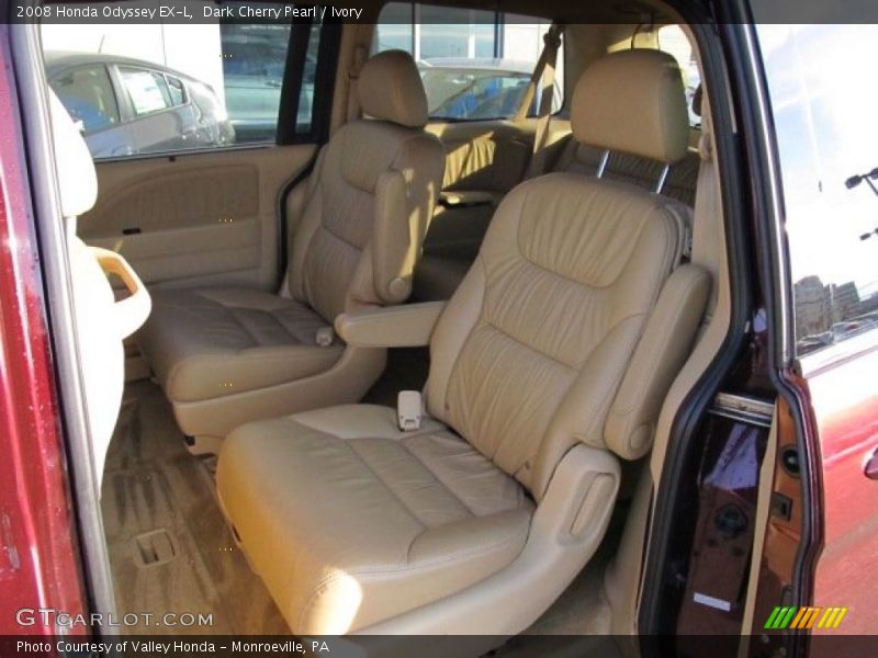 Dark Cherry Pearl / Ivory 2008 Honda Odyssey EX-L