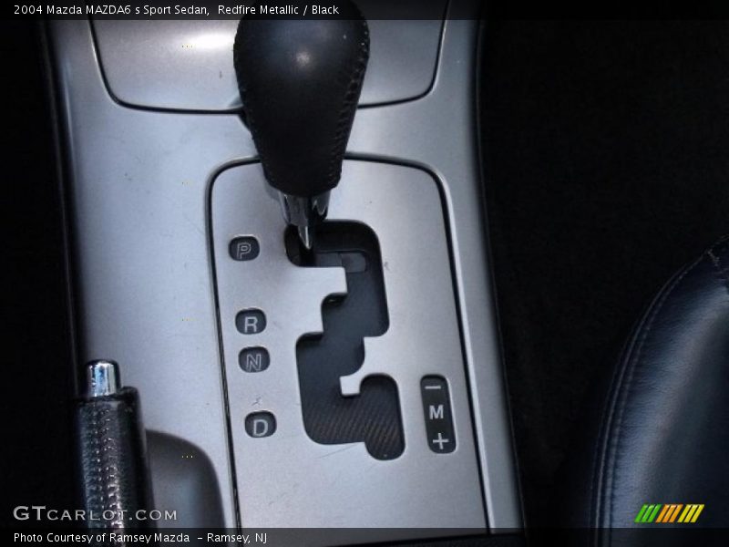 Redfire Metallic / Black 2004 Mazda MAZDA6 s Sport Sedan