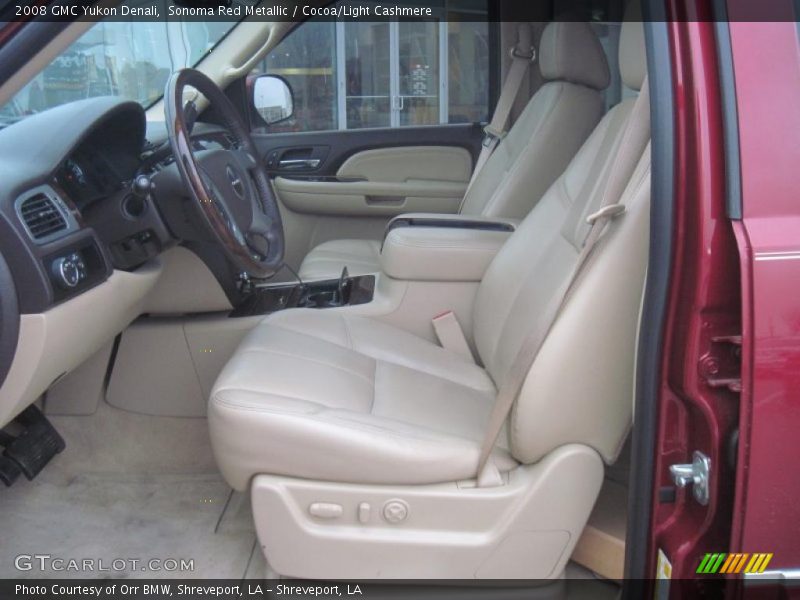 Sonoma Red Metallic / Cocoa/Light Cashmere 2008 GMC Yukon Denali