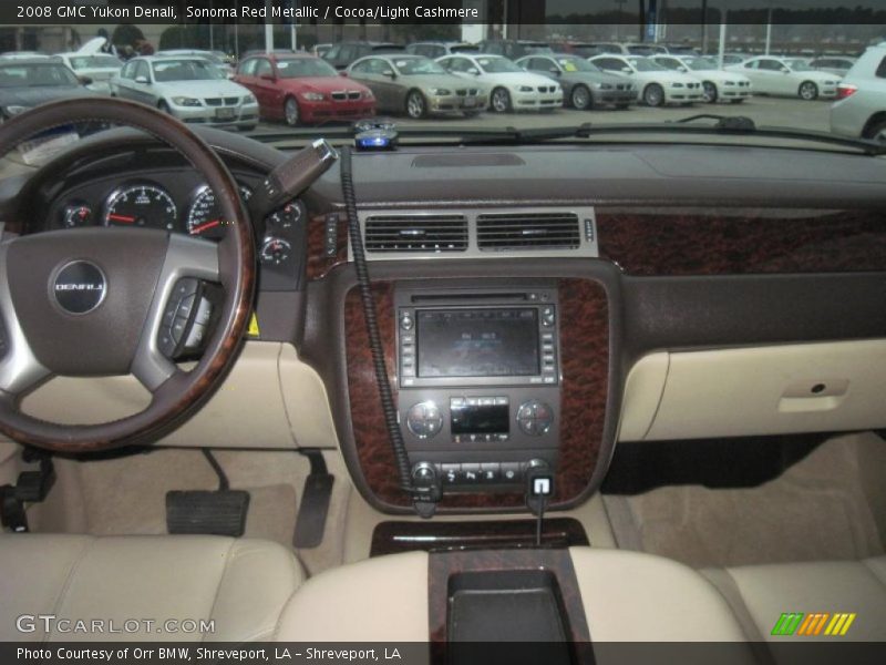 Sonoma Red Metallic / Cocoa/Light Cashmere 2008 GMC Yukon Denali