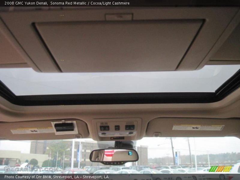 Sonoma Red Metallic / Cocoa/Light Cashmere 2008 GMC Yukon Denali