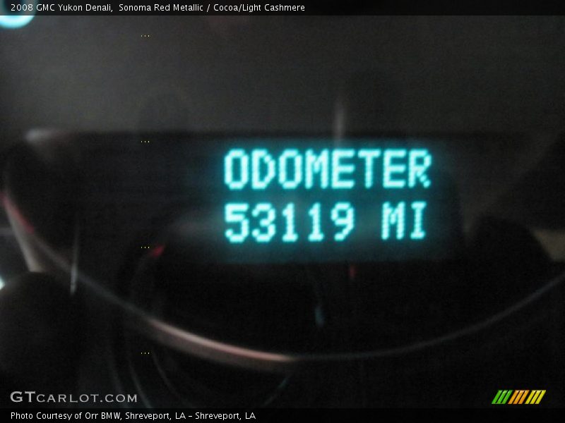 Sonoma Red Metallic / Cocoa/Light Cashmere 2008 GMC Yukon Denali
