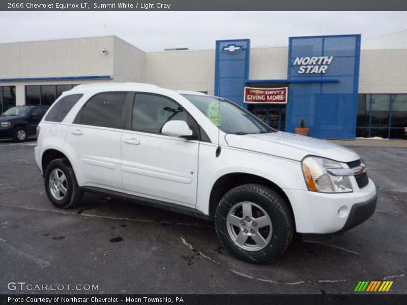 Summit White / Light Gray 2006 Chevrolet Equinox LT