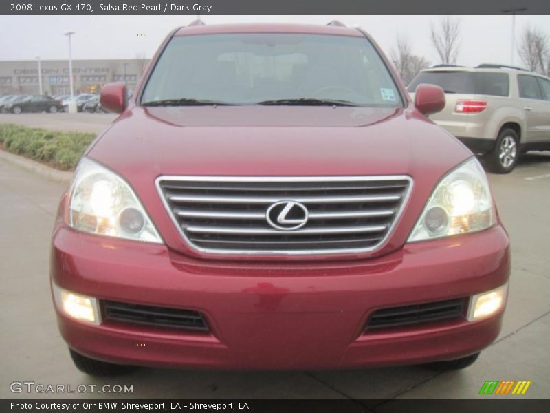Salsa Red Pearl / Dark Gray 2008 Lexus GX 470