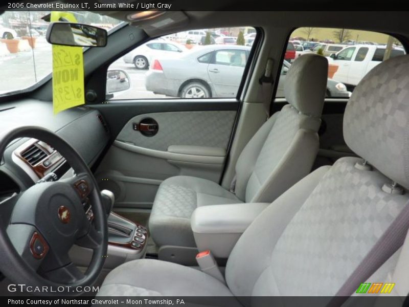 Summit White / Light Gray 2006 Chevrolet Equinox LT
