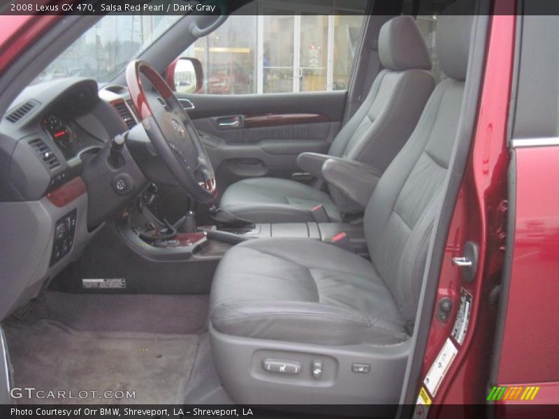 Salsa Red Pearl / Dark Gray 2008 Lexus GX 470