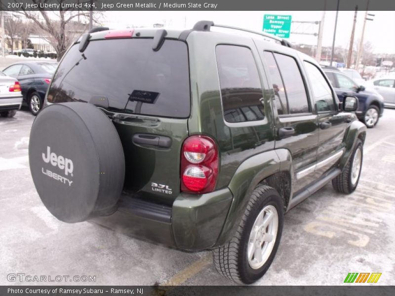 Jeep Green Metallic / Medium Slate Gray 2007 Jeep Liberty Limited 4x4
